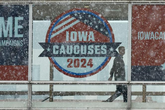 Στο Des Moines, Iowa, 8 Ιανουαρίου 2024.