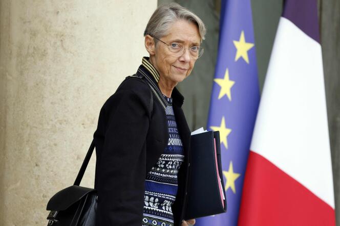 Elisabeth Borne, à Paris, le 5 octobre 2022.