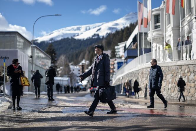 A Davos, le spectacle de la diplomatie mondiale est une affaire