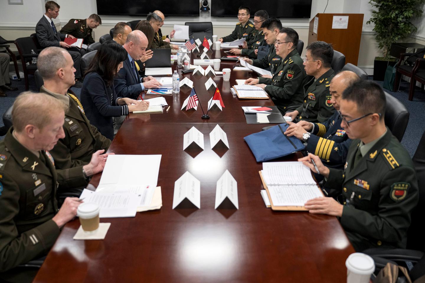 Chinese military tells US it will 'never compromise' on Taiwan