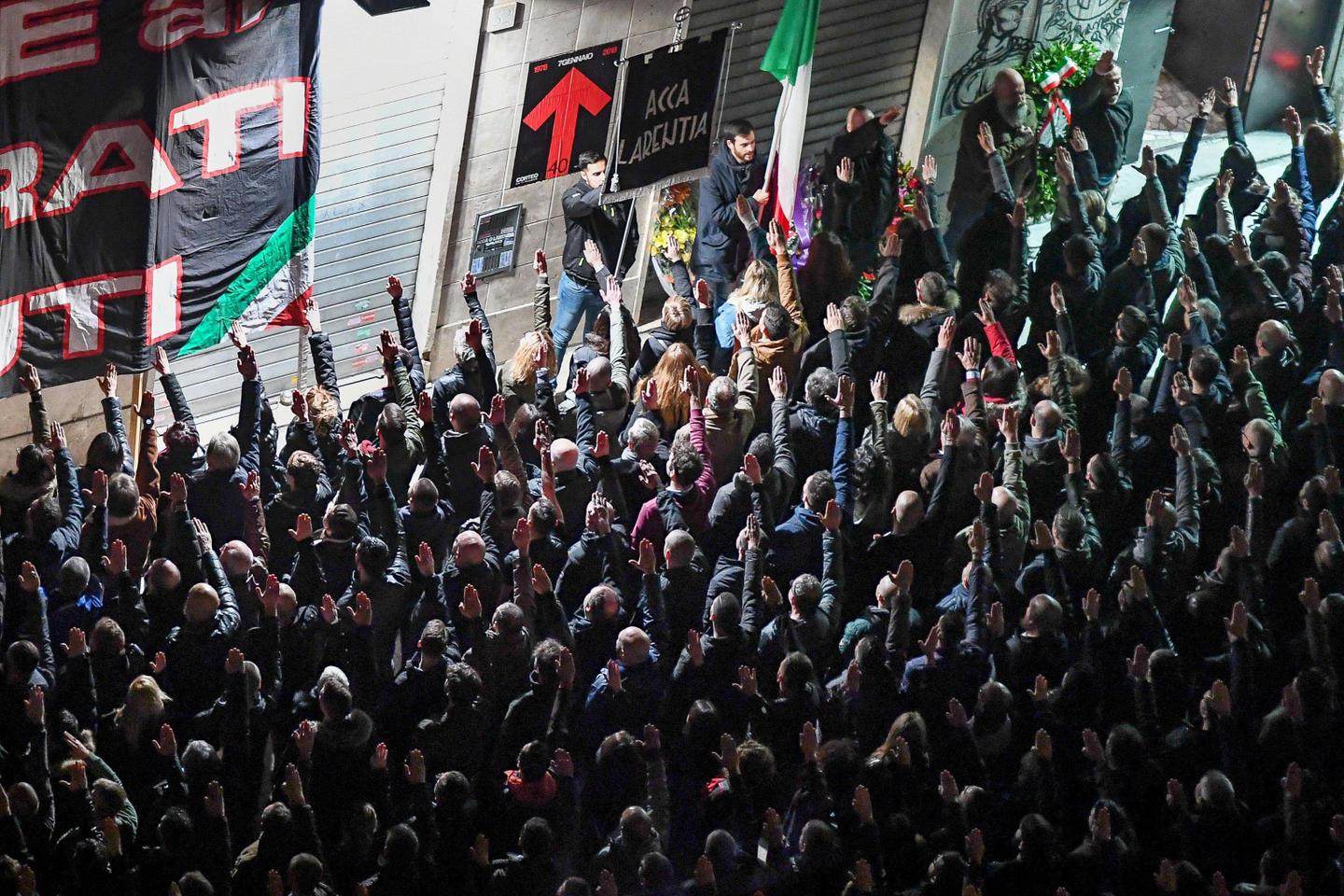 Italy's government under fire from opposition after fascist rally in Rome