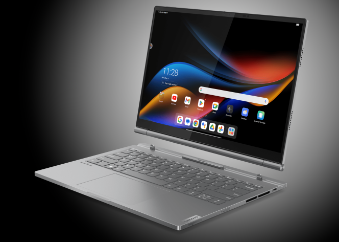 Le Thinkbook Plus Hybrid de Lenovo loge l’électronique d’un PC ainsi que celle d’une tablette.