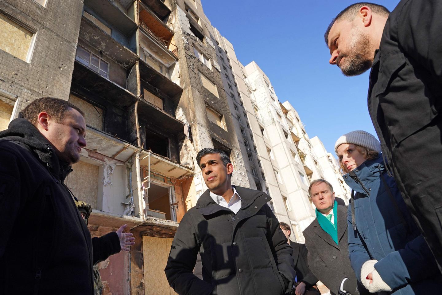 Sunak, in Kyiv, unveils 'unprecedented' aid package for Ukraine