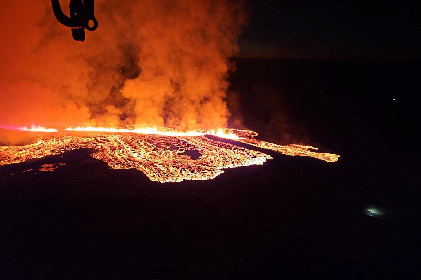 Video. Watch footage of latest Iceland volcano eruption