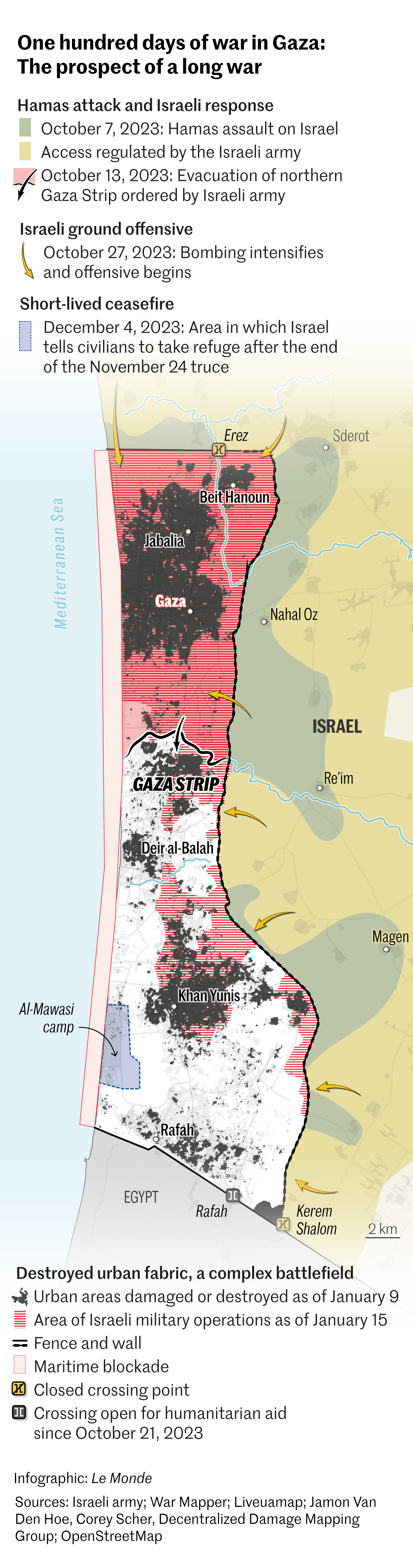 100 days of war in Gaza: An appalling toll and no end in sight