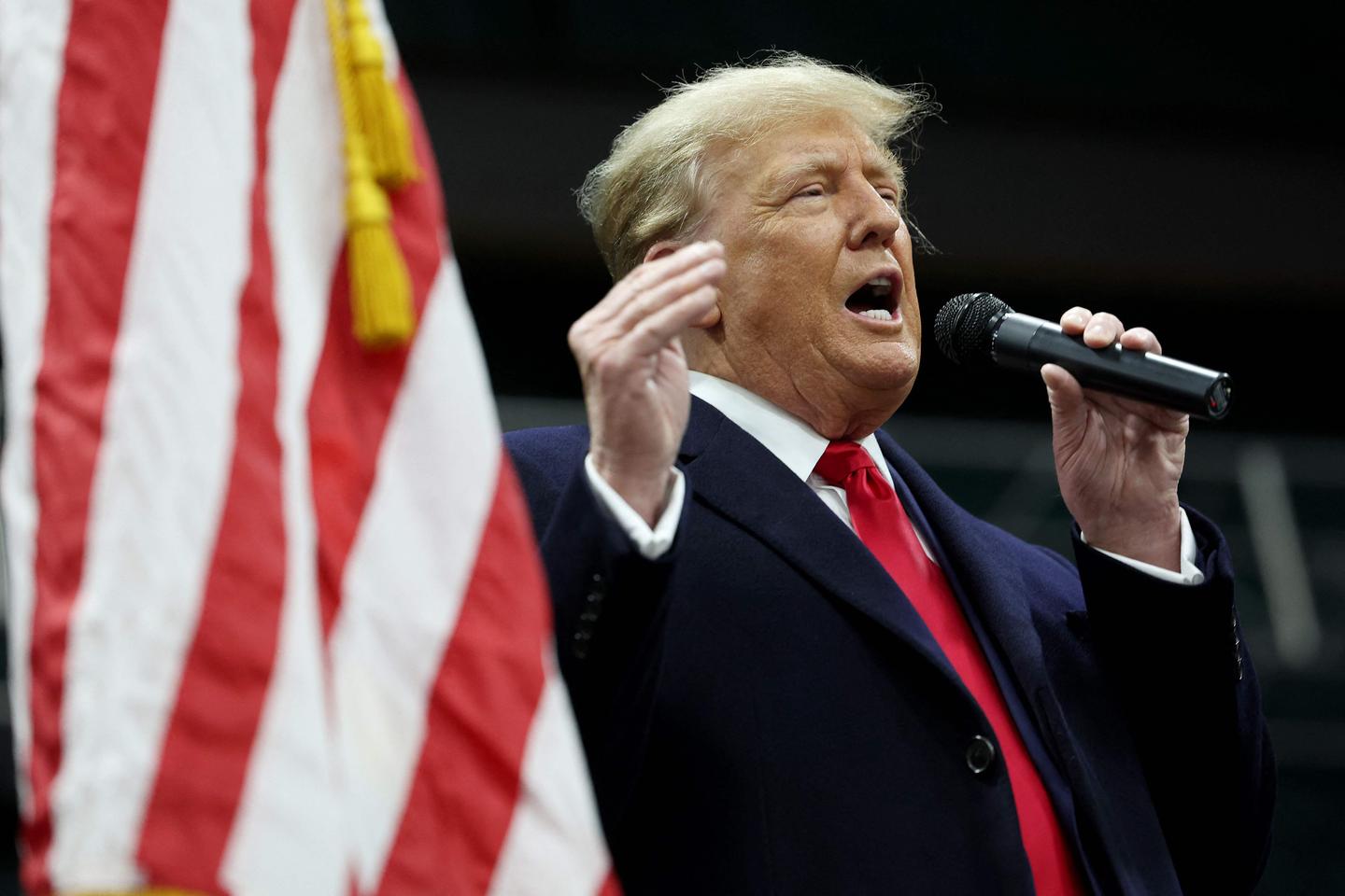 Donald Trump wins widely expected victory in the Iowa caucuses