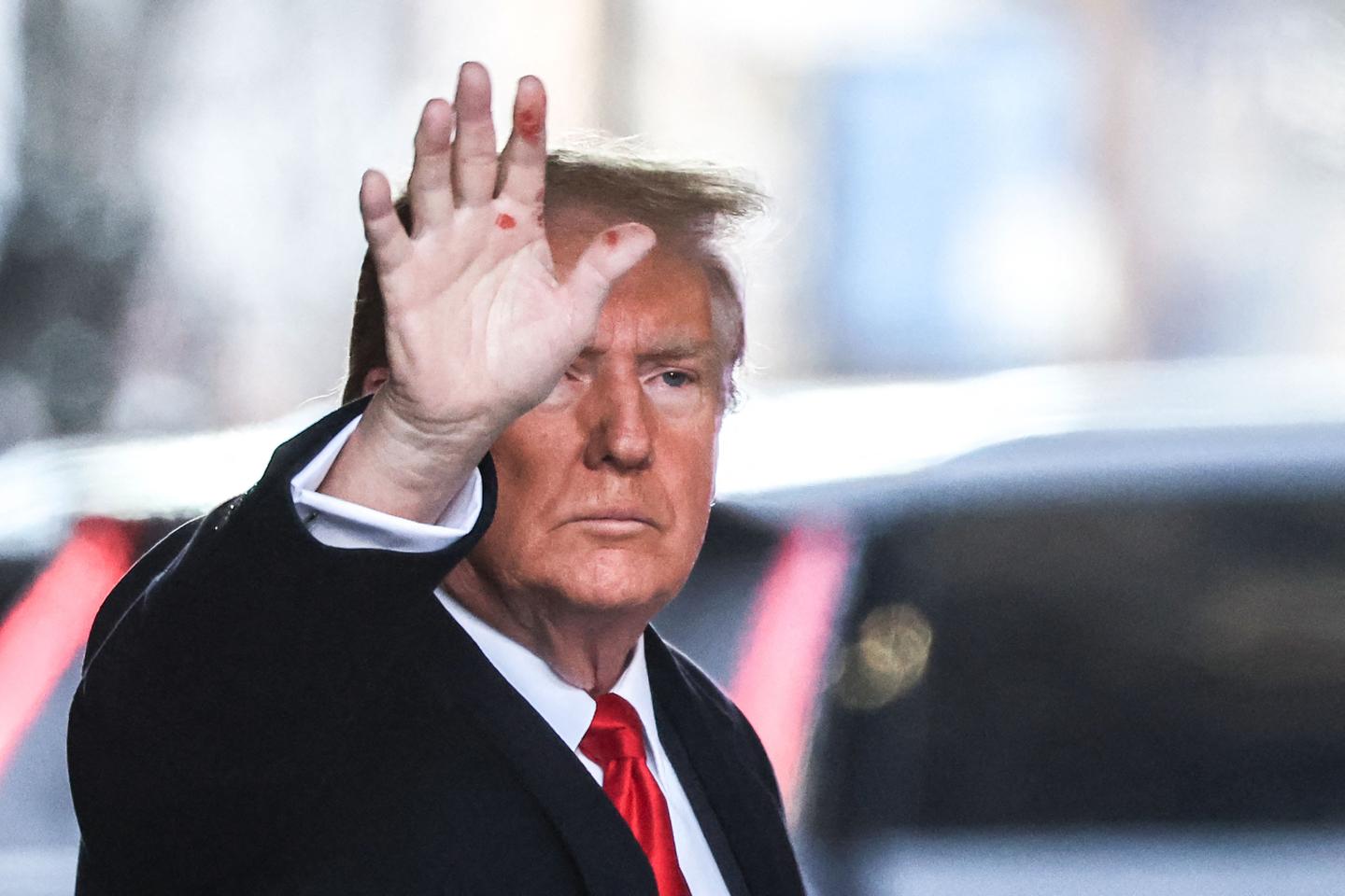 Unruly Trump threatened with expulsion from civil trial