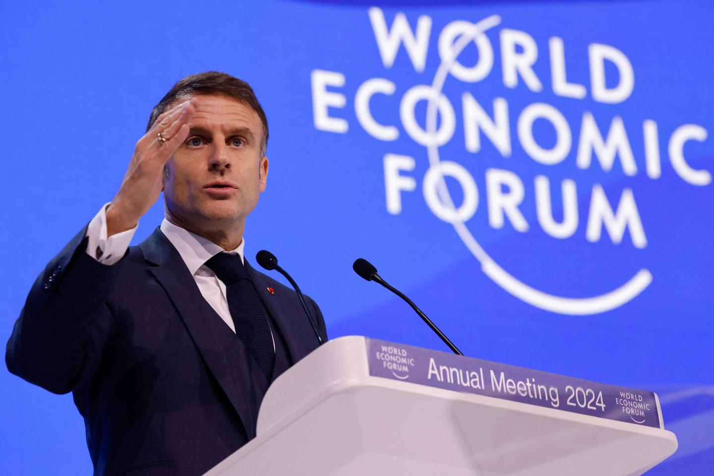 Davos 2024: Macron calls for joint European debt to invest in 'future'