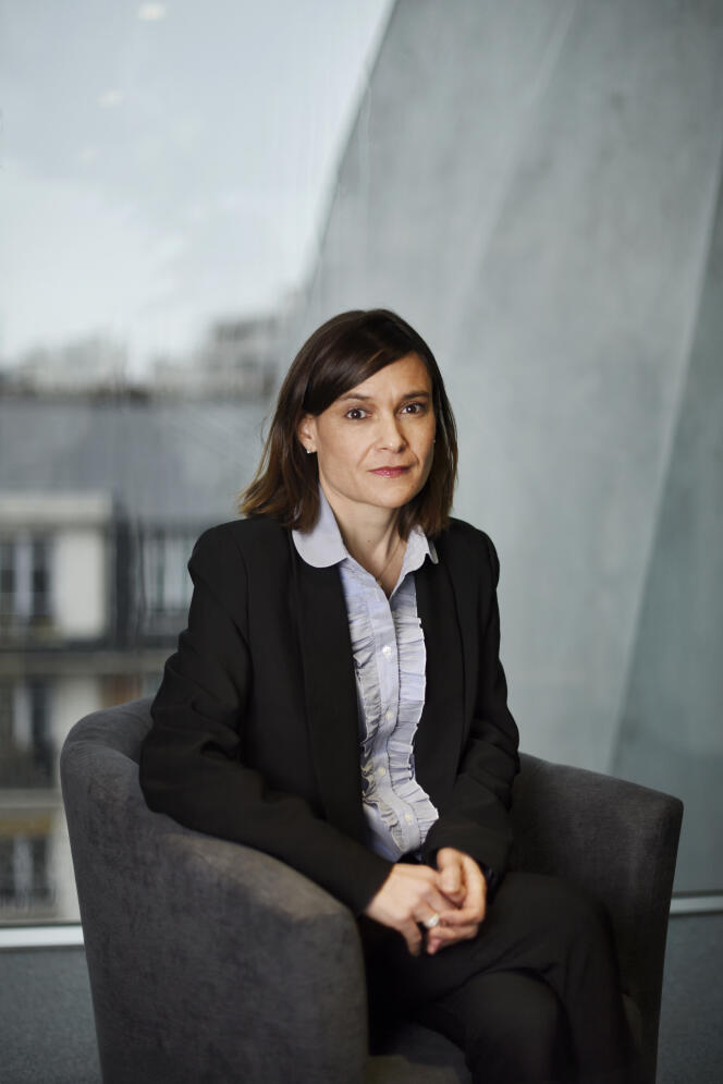 Agnès Thibault-Lecuivre, directrice de l’inspection générale de la police nationale, à Paris, le 17 janvier 2024.