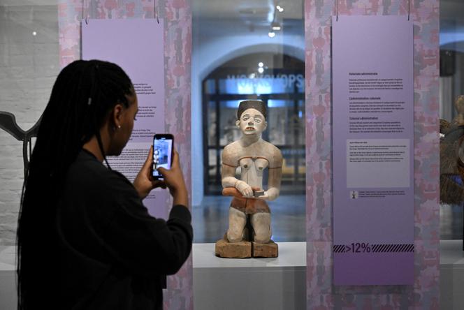 Η έκθεση «Rethinking Collections» στο Μουσείο της Αφρικής στις Βρυξέλλες, 17 Ιανουαρίου 2024.