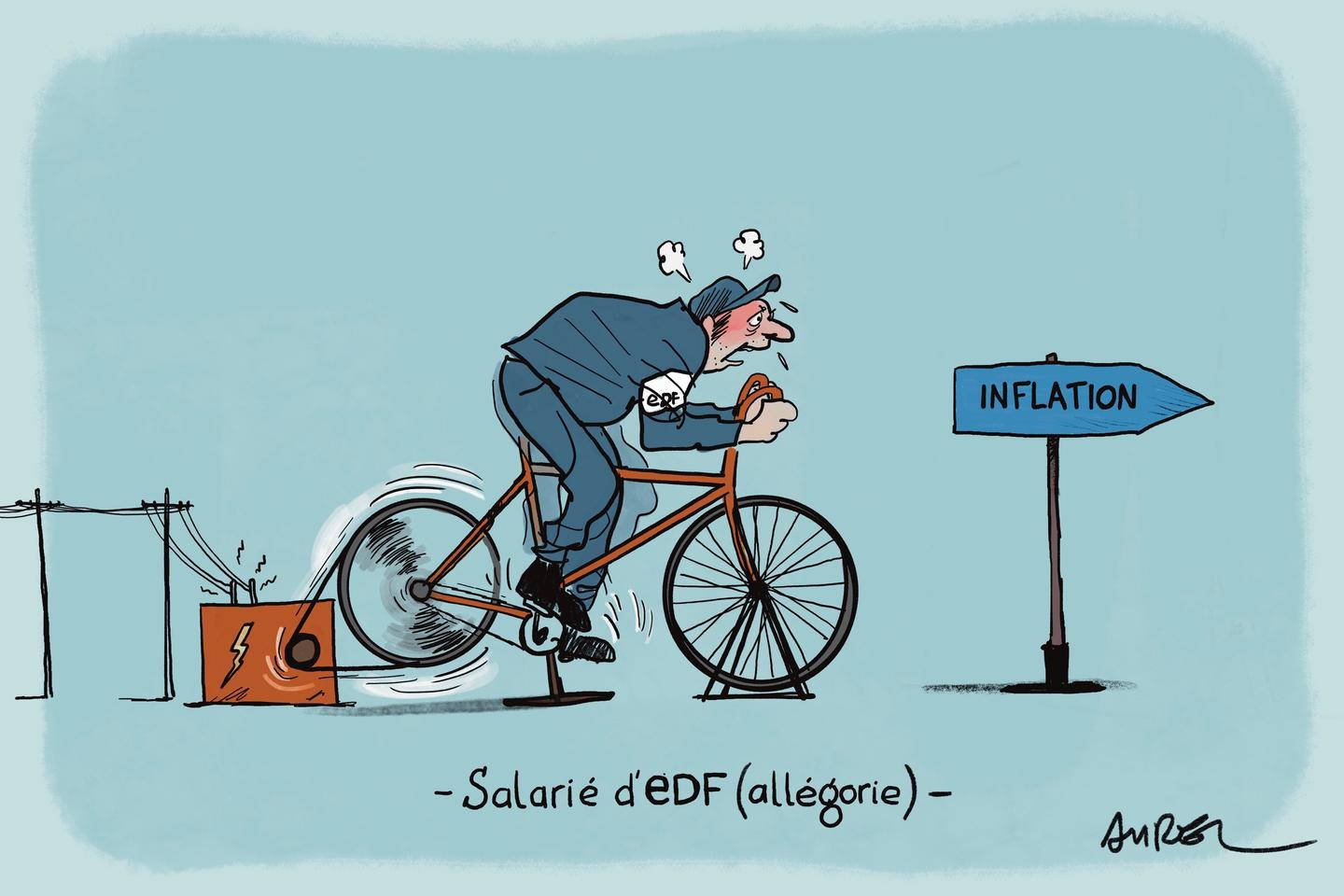 En EDF, los sindicatos persiguen la inflación