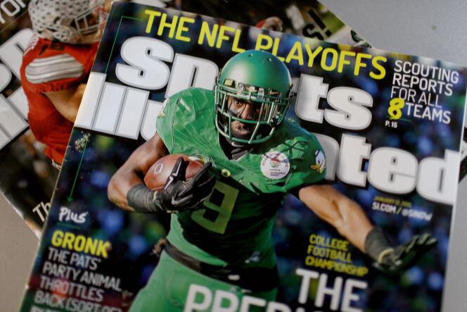 Une édition datant de janvier 2015 du magazine américain « Sports Illustrated ».