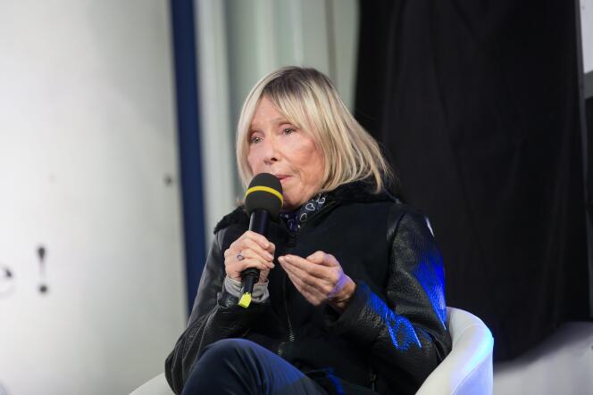 Jacqueline Jencquel, alors vice-présidente de l’Association pour le droit de mourir dans la dignité (ADMD), à Paris, le 2 novembre 2016.