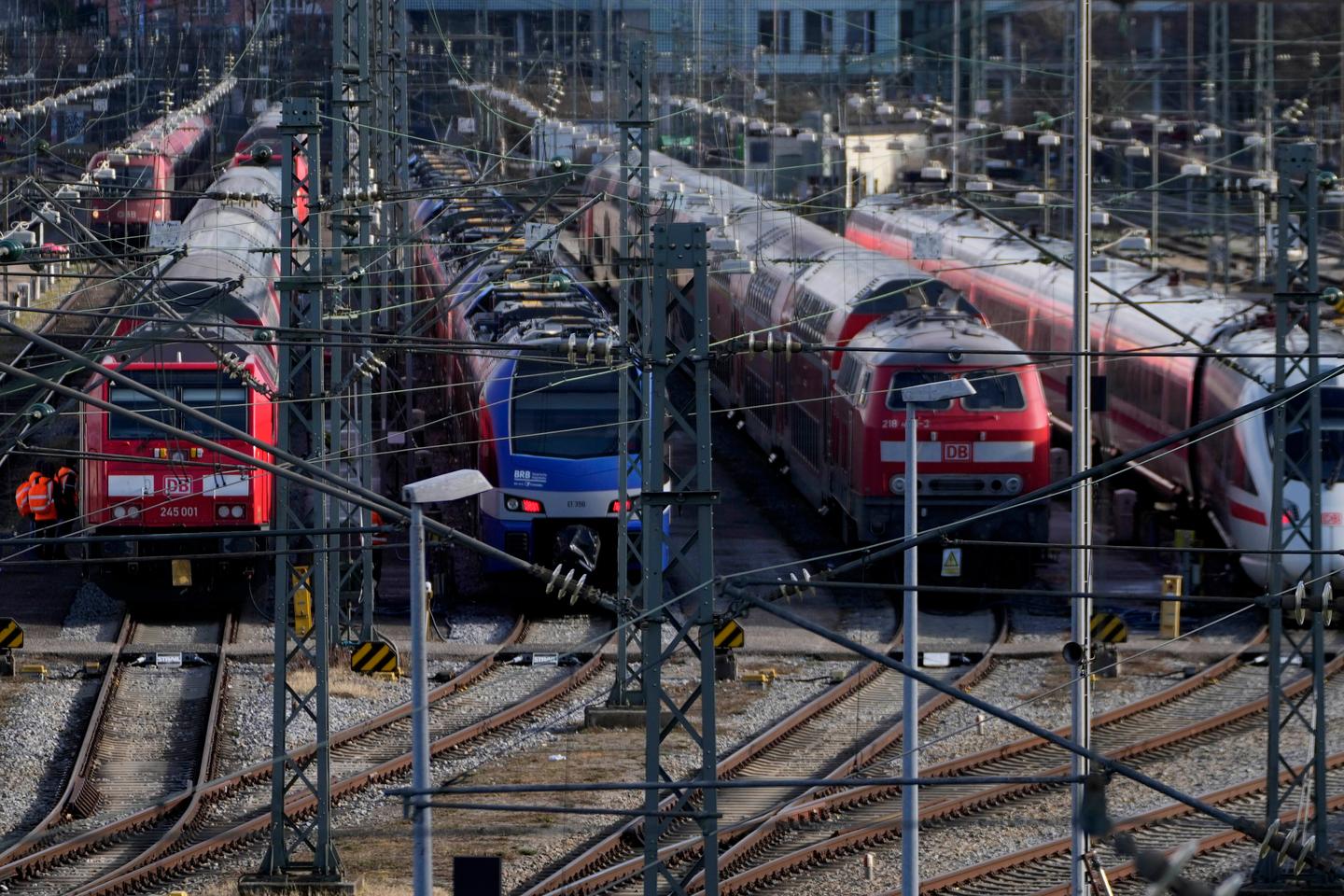 En Alemania, una huelga de seis días paraliza el transporte ferroviario