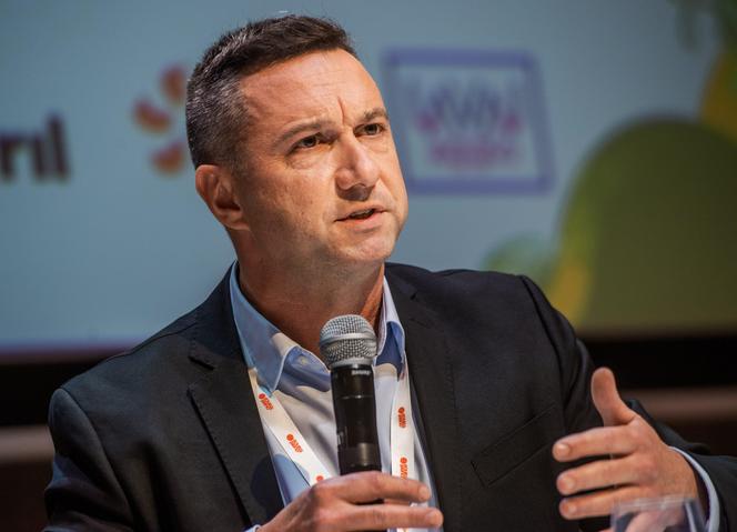 François Purseigle, lors de la sixième édition des Assises de l’agriculture et de l’alimentation, à Laval, le 13&nbsp;octobre&nbsp;2022