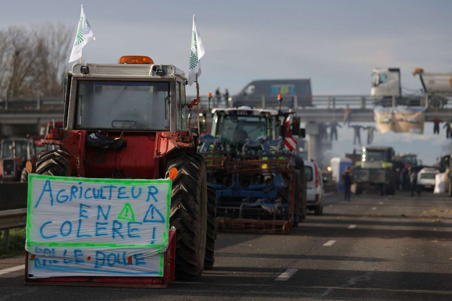 Manifestations d’agriculteurs : en Ariège, une agricultrice tuée dans un accident sur un barrage routier
