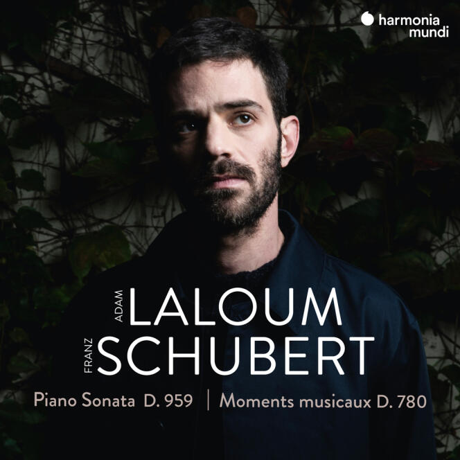Pochette de l’album consacré à Franz Schubert, par Adam Laloum (piano).