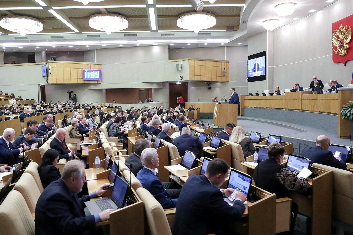 Russian lawmakers adopt resolution slamming French 'mercenaries' in Ukraine