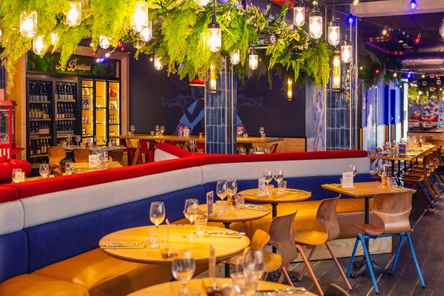 Le restaurant de l'Hôtel Eklo Montpellier.