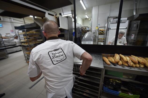 La boulangerie Louise, à Aulnoy-lez-Valenciennes (Nord), le 4 février 2020.