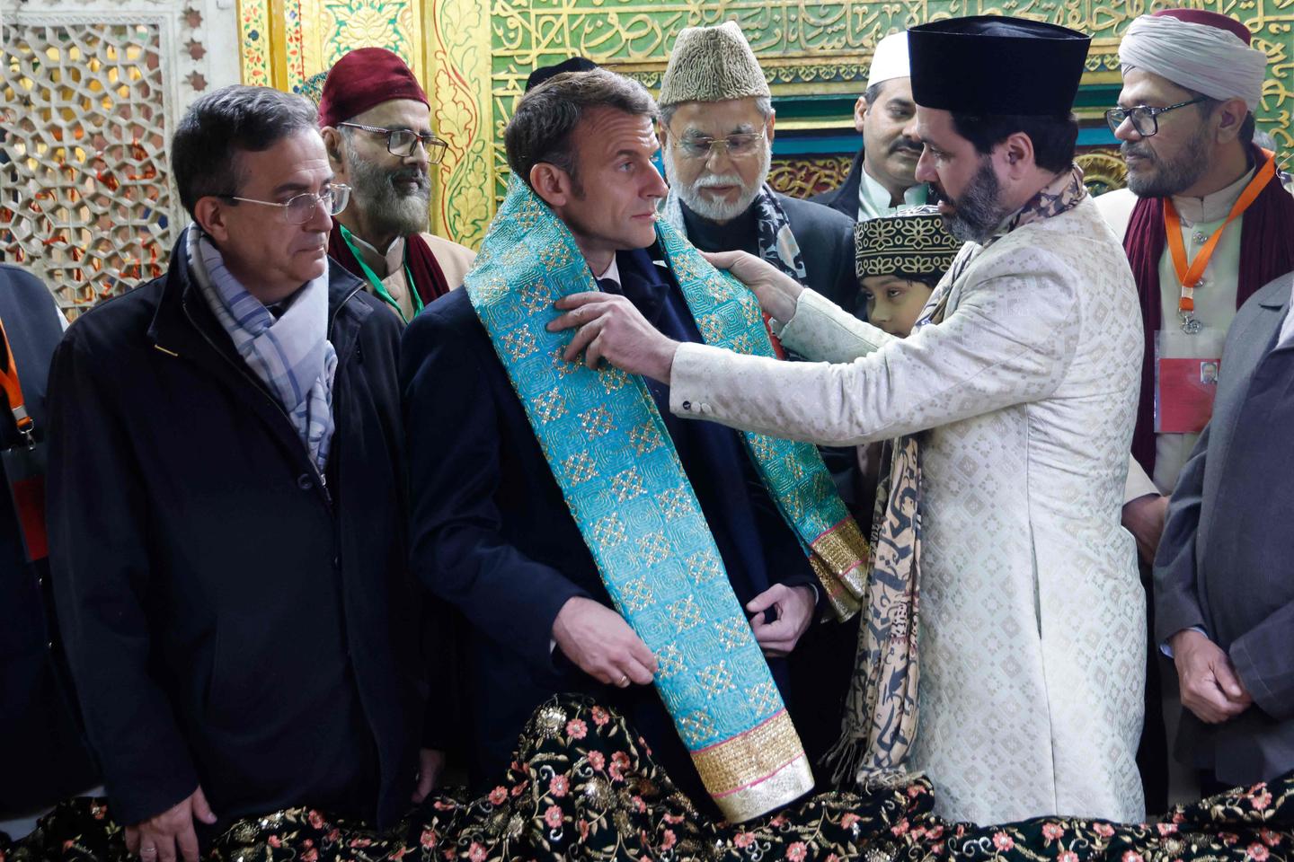 Macron's peaceful visit to India, a world away from French farmers' wrath