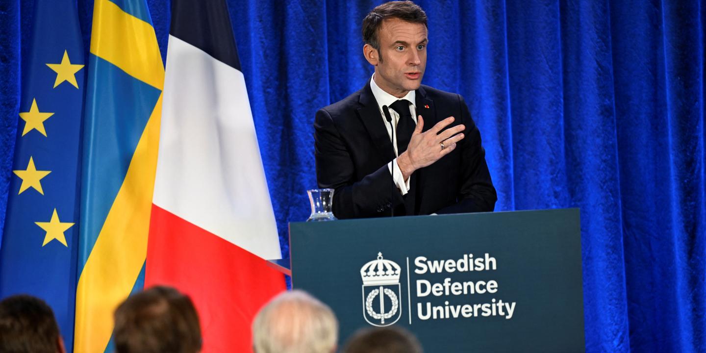 Emmanuel Macron pide a Europa que tome decisiones “justas y valientes” para “acelerar” su apoyo militar
