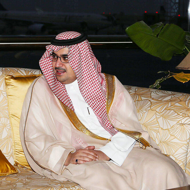 Le prince Abdul Aziz Ben Fahd, à Riad, en Arabie Saoudite, en 2014.