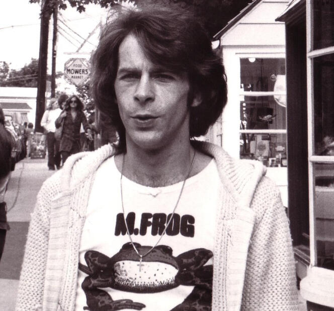 Jean-Yves Labat de Rossi à Woodstock, en 1974.