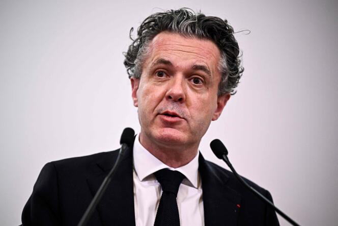 Le ministre de la transition écologique, Christophe Béchu, à Paris, le 1er février 2024.