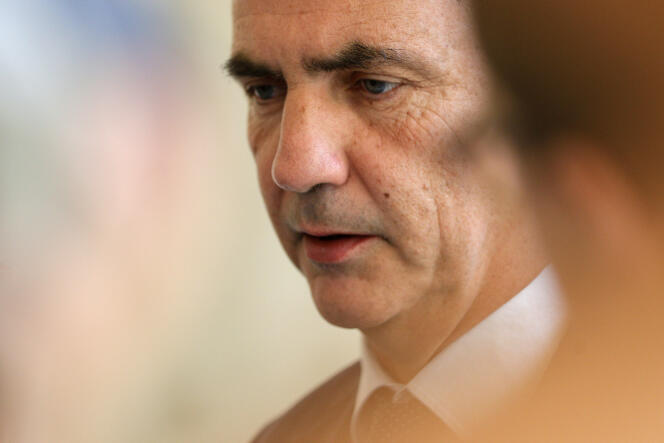 Le président de l’exécutif corse, Gilles Simeoni, à Ajaccio, le 14 septembre 2023.