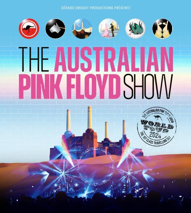 Affiche de la tournée de The Australian Pink Floyd Show.