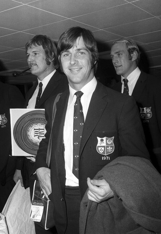 Barry John, en 1971, durante la gira victoriosa de los Leones Británicos a Nueva Zelanda.