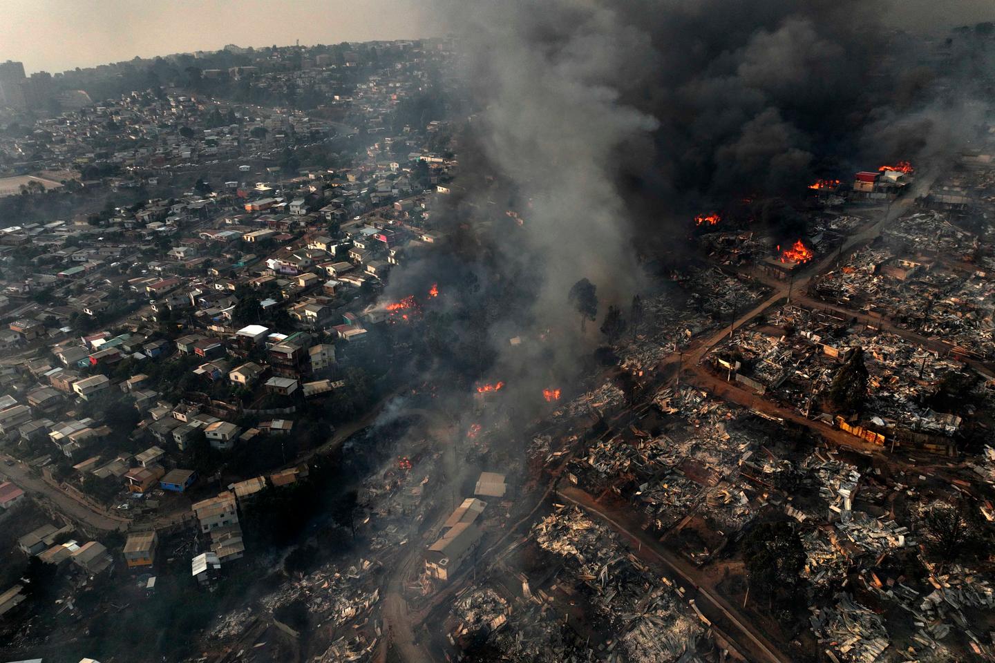 Extreme heat drives Chile wildfires leaving at least 64 dead