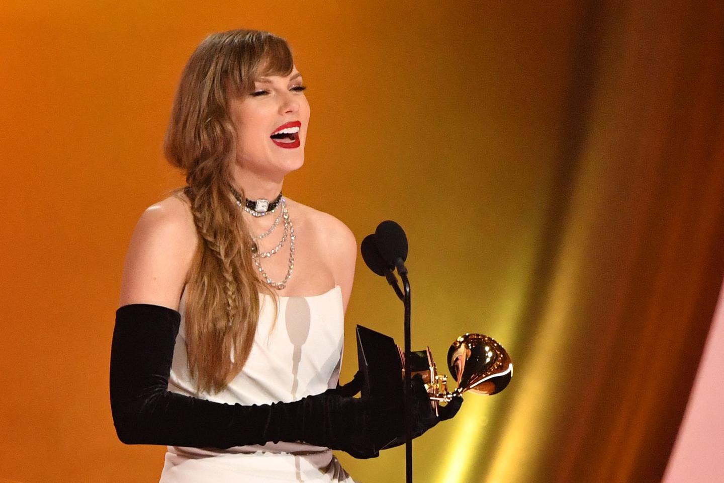 Taylor Swift breaks record for most Album of the year wins at the 2024 Grammy Awards