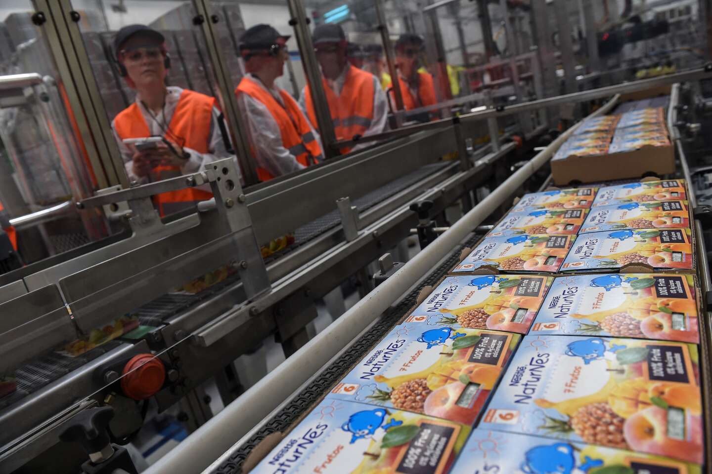 Nestlé reduceert het aantal fabrieken in Frankrijk