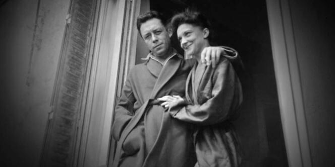 Albert Camus et Maria Casarès, en février 1950. 