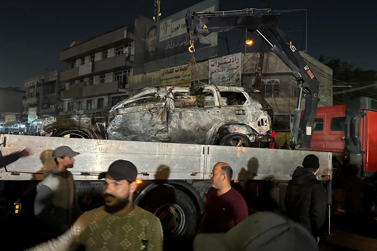 Dos líderes de un grupo pro-Irán asesinados por un ataque con aviones no tripulados estadounidenses en Bagdad