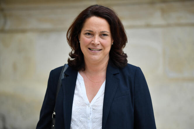 Marina Ferrari, at the National Assembly, in Paris, June 21, 2022.