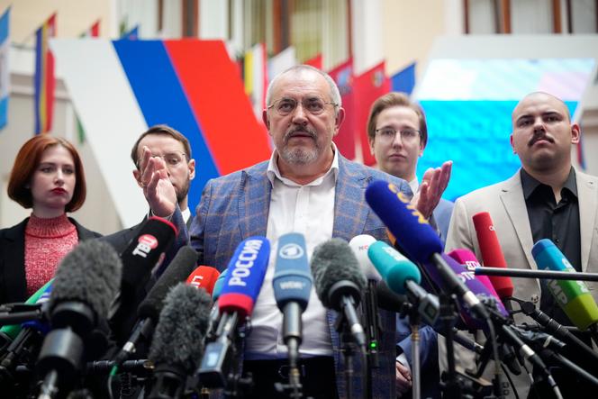 Ο Boris Nadezhdine στη Μόσχα, 8 Φεβρουαρίου 2024.