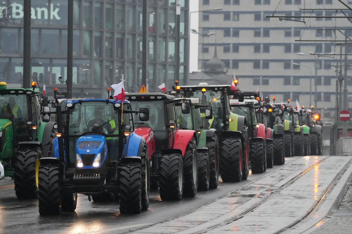 Polska wszczęła śledztwo po tym, jak polscy rolnicy wyrzucili ukraińskie zboże na drogę