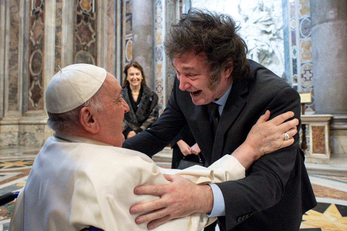Argentina's Milei, Pope Francis finally meet in Rome