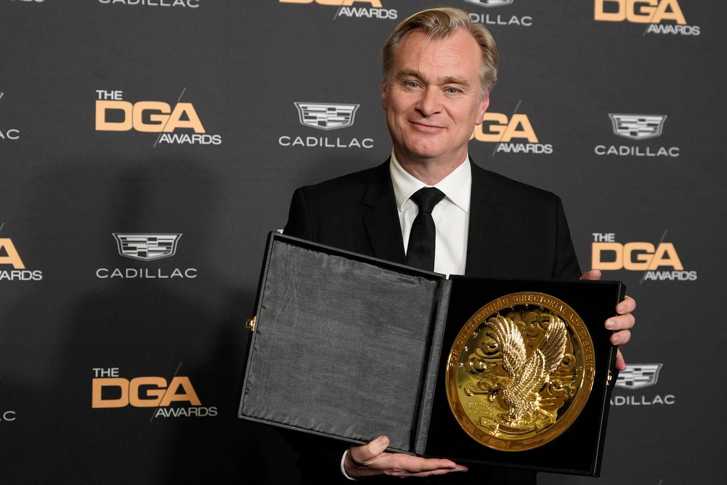 Christopher Nolan wins Directors Guild prize for 'Oppenheimer'