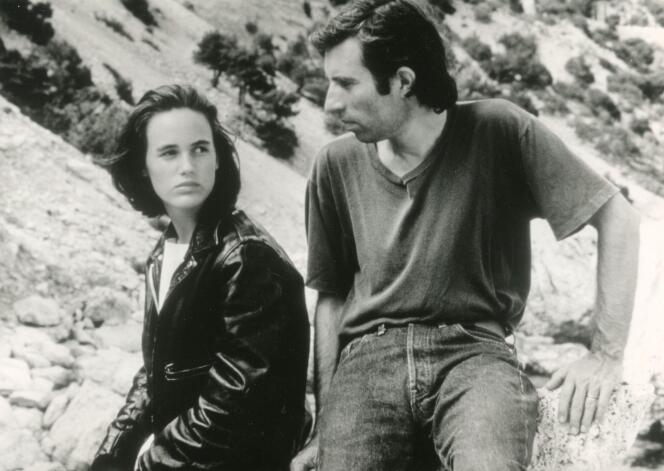Judith Godrèche and Jacques Doillon in “La Fille de 15 ans” (1989), by Jacques Doillon.