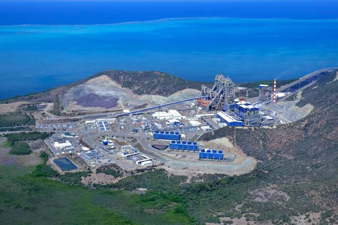 Koniambo Nickel SAS (KNS) metallurgical plant in Voh, New Caledonia, 21 September 2015.