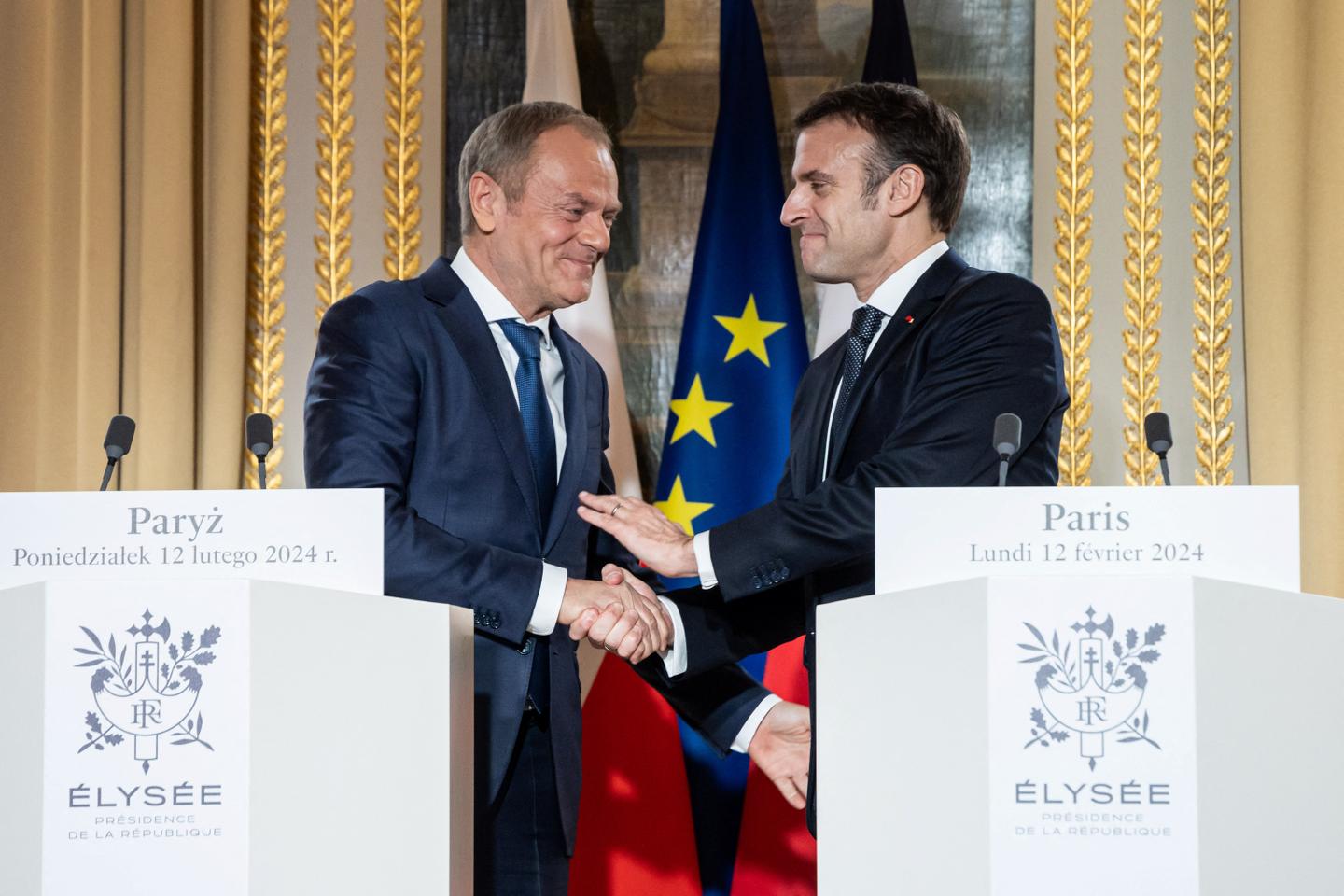 Ukraine allies France, Poland and Germany to tighten ties