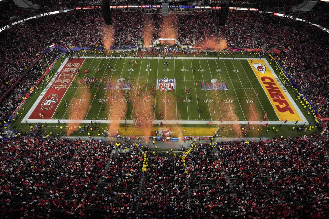 Le 58e Super Bowl s’est déroulé dans l’Allegiant Stadium de Las Vegas (Nevada), le 11 février 2024.