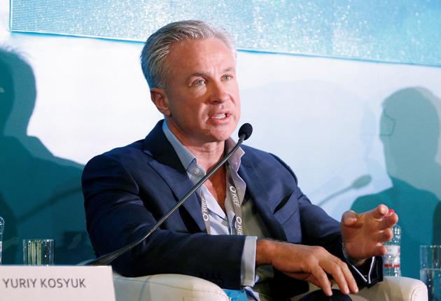 Yuriy Kosiuk at the Kyiv International Economic Forum in October 2017.