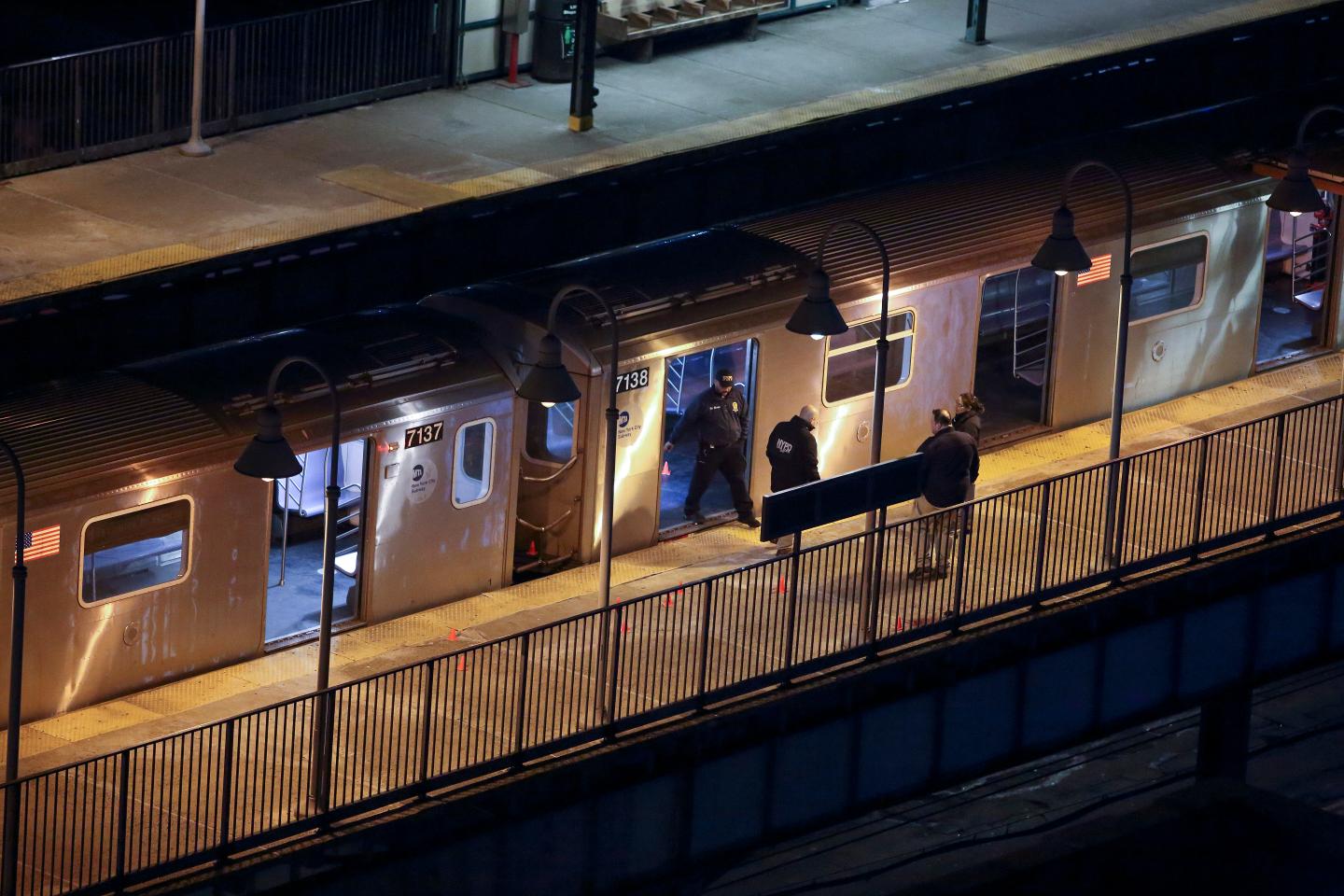 Gunfire at New York City subway station kills 1, injures 5