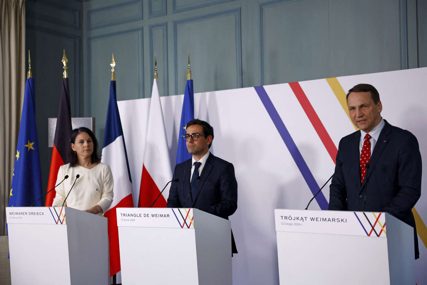 Po zapowiedziach Trumpa w sprawie NATO Francja, Niemcy i Polska próbują zrekonstruować szeregi