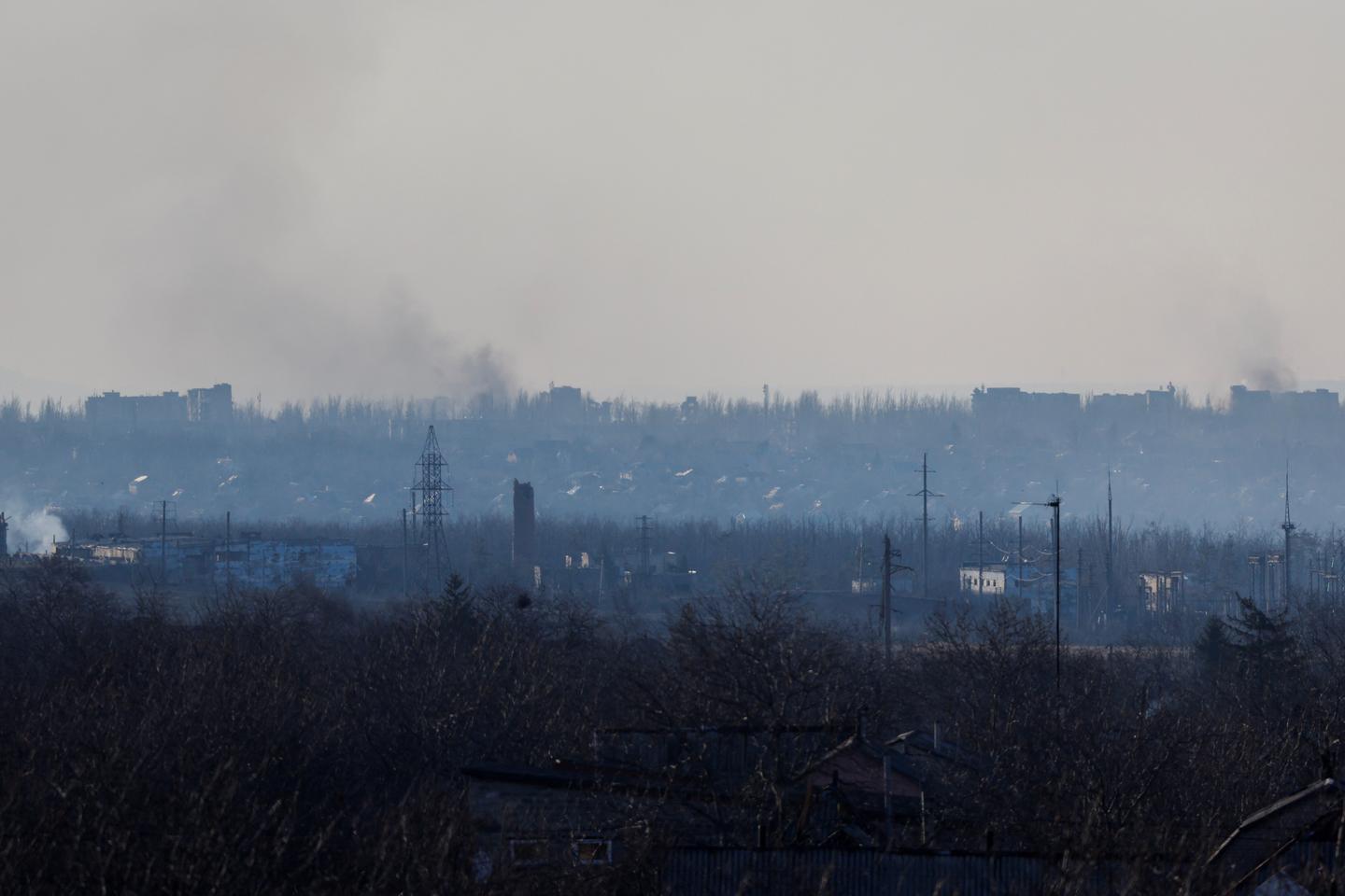 War in Ukraine: 'Fierce battles are taking place' inside Avdiivka